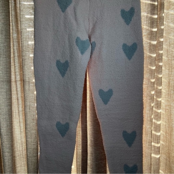 NWT Honeydew Intimates Chenille Pink Glisten Heart Print Jogger Pants Size Large - Picture 13 of 15